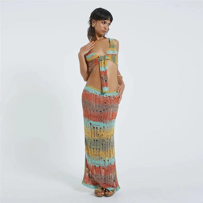 Boho Strick Set