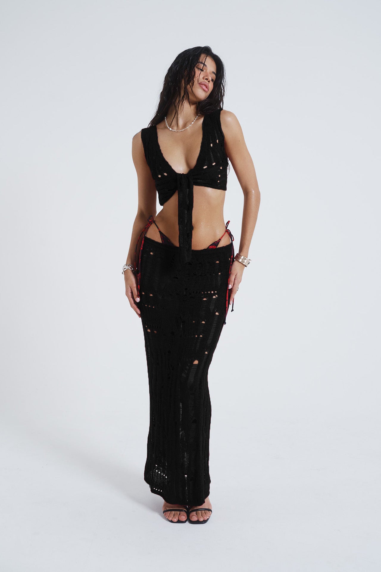 Boho Strick Set