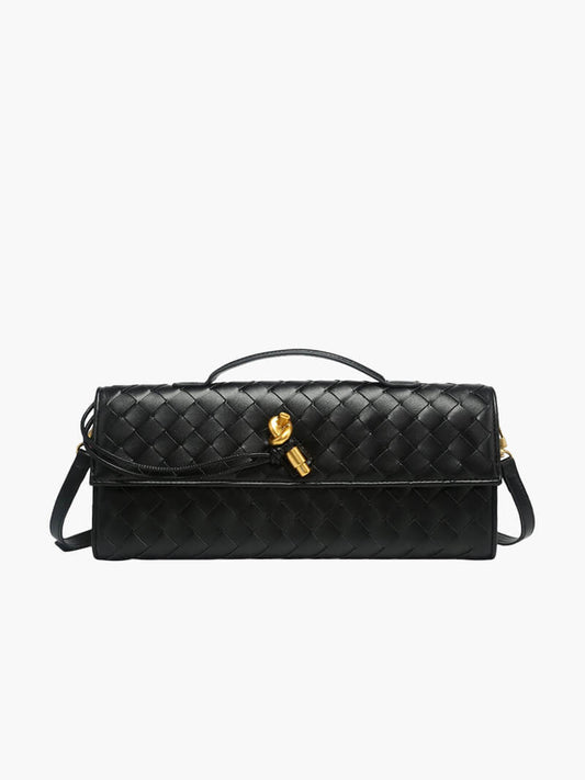 Clutch im Flochtmuster