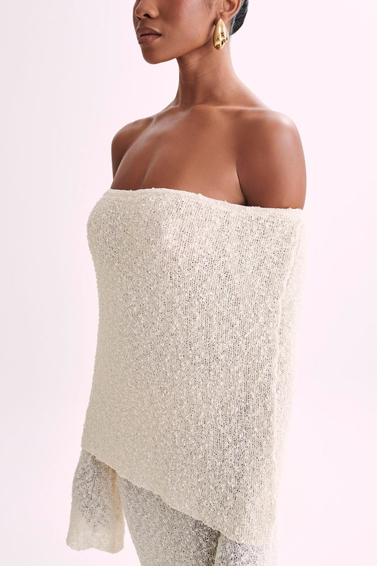 Luxe Maxi Strickkleid