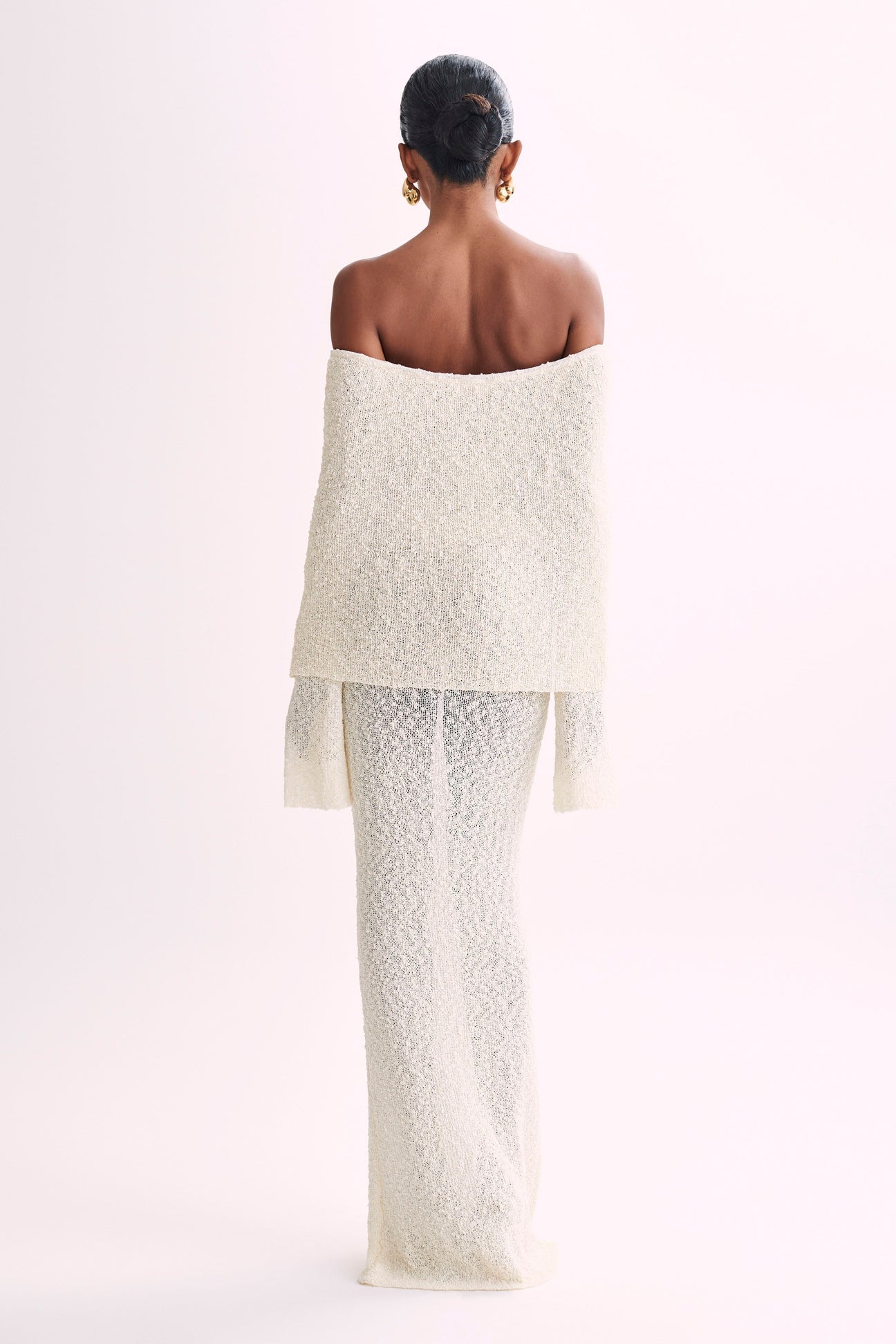 Luxe Maxi Strickkleid
